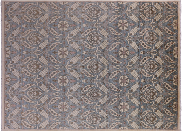 Handmade William Morris Wool Rug