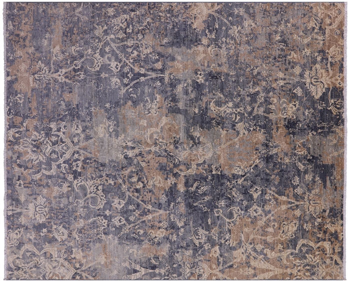 Modern Hand Knotted Wool Rug