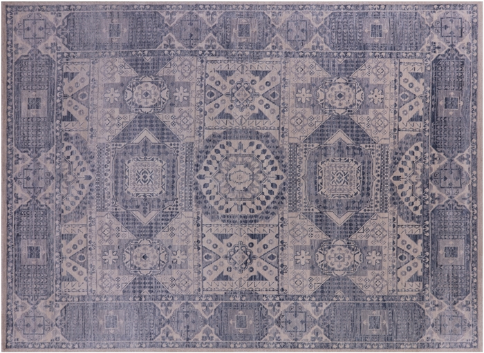 Hand Knotted Mamluk Wool Rug