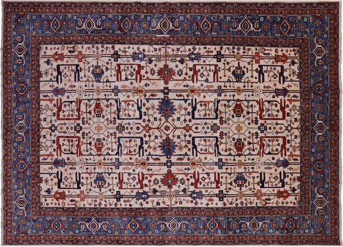 Persian Fine Serapi Handmade Wool Rug