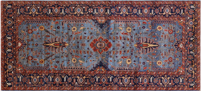 Persian Fine Serapi Hand Knotted Rug