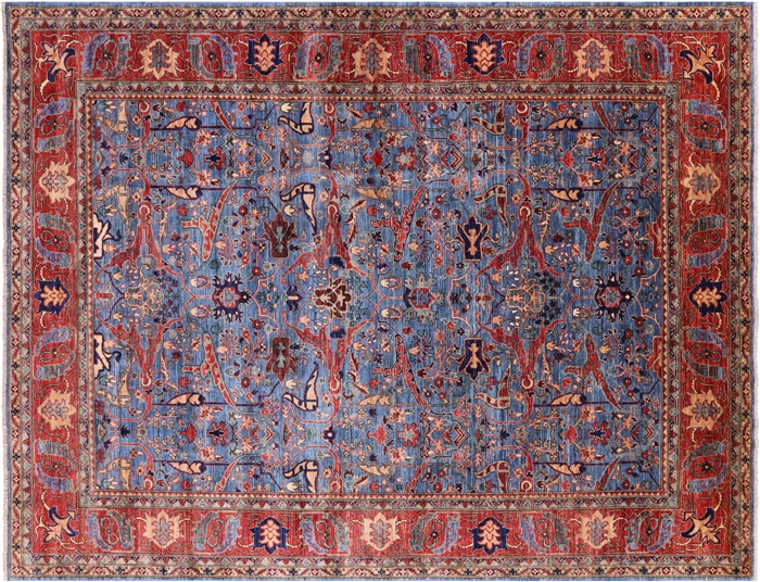 Handmade Persian Fine Serapi Wool Rug