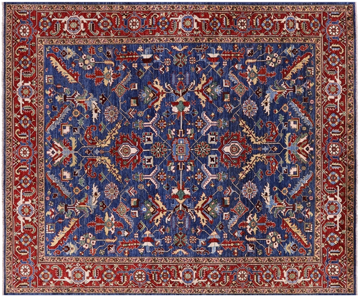 Persian Fine Serapi Handmade Wool Rug