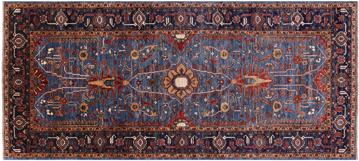 Persian Fine Serapi Hand Knotted Rug