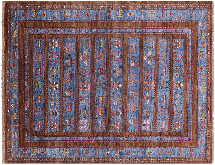 Tribal Persian Gabbeh Hand Knotted Rug