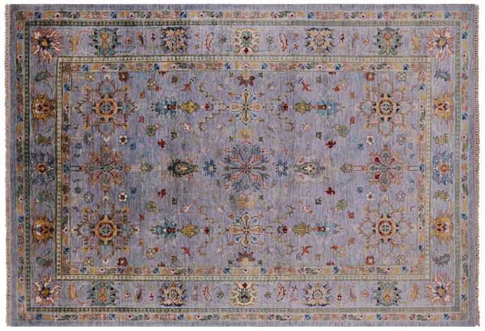 Persian Tabriz Hand Knotted Wool Rug