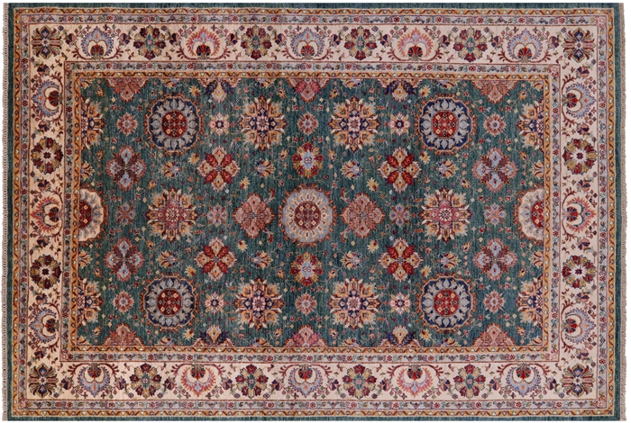 Hand Knotted Super Kazak Wool Rug