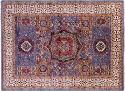 Mamluk Hand-Knotted Wool Rug