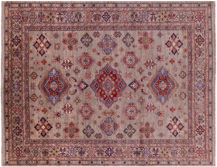 Super Kazak Handmade Wool Rug