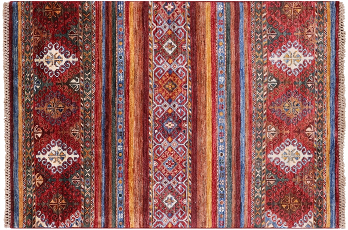 Khorjin Super Kazak Handmade Rug