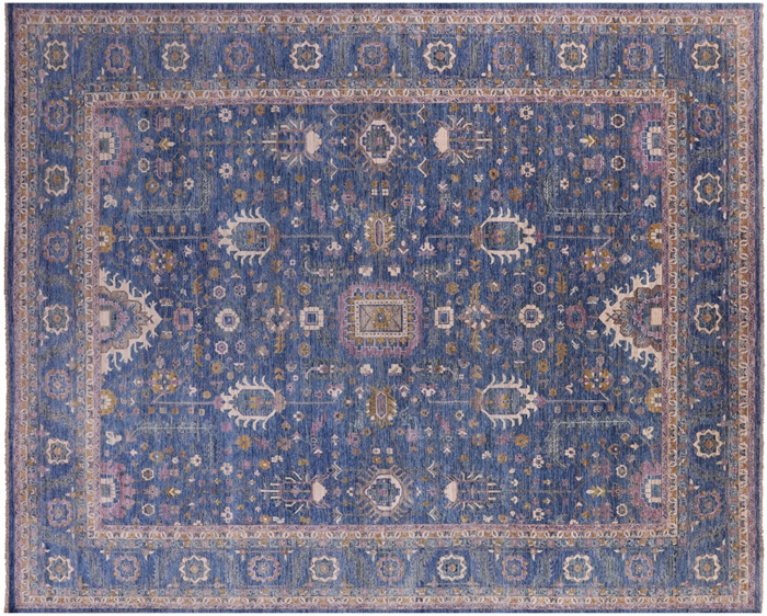 Hand-Knotted Persian Fine Serapi Wool Rug