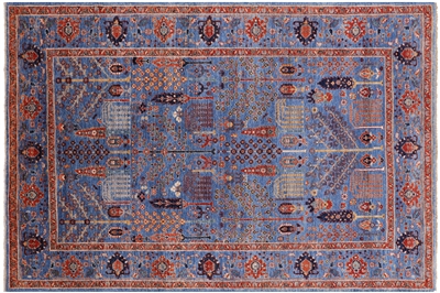 Hand Knotted Persian Ziegler Wool Rug