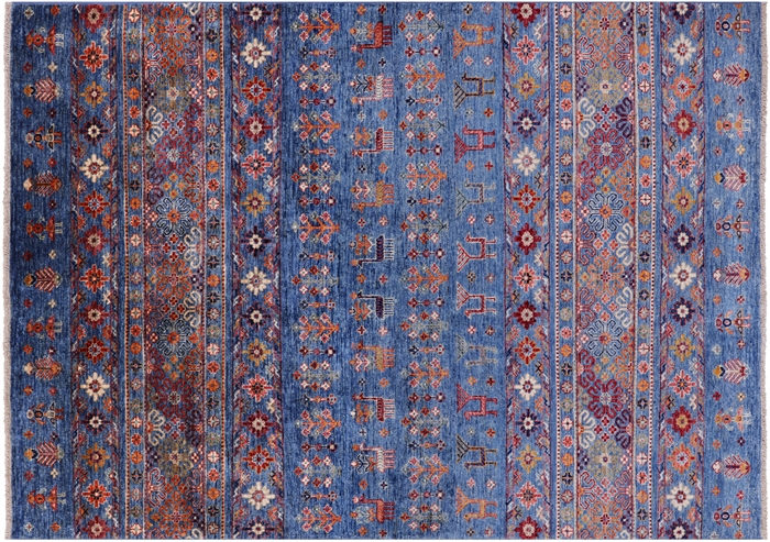 Tribal Persian Gabbeh Hand Knotted Rug