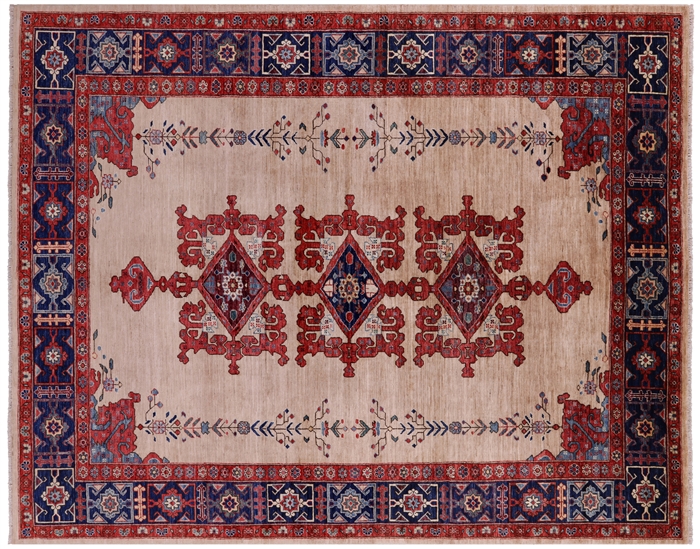 Persian Fine Serapi Hand Knotted Rug