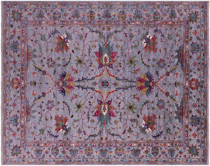 Hand Knotted Persian Tabriz Wool Rug