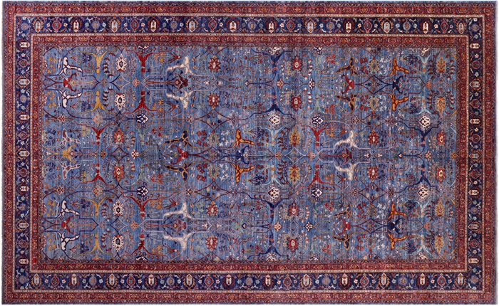 Persian Fine Serapi Hand Knotted Wool Rug