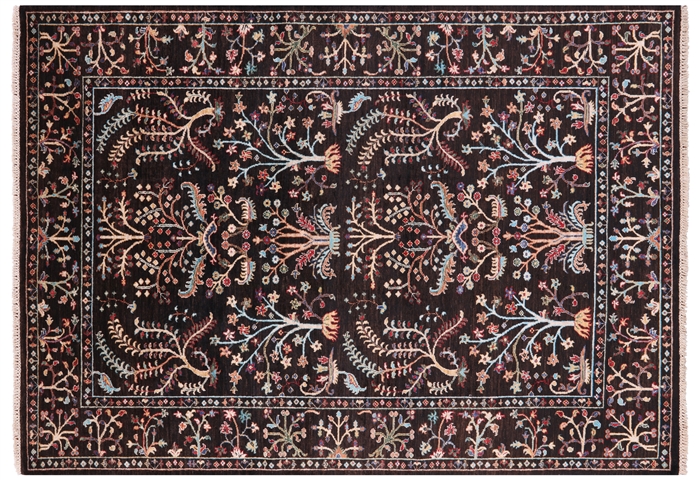 Handmade Persian Tabriz Wool Rug