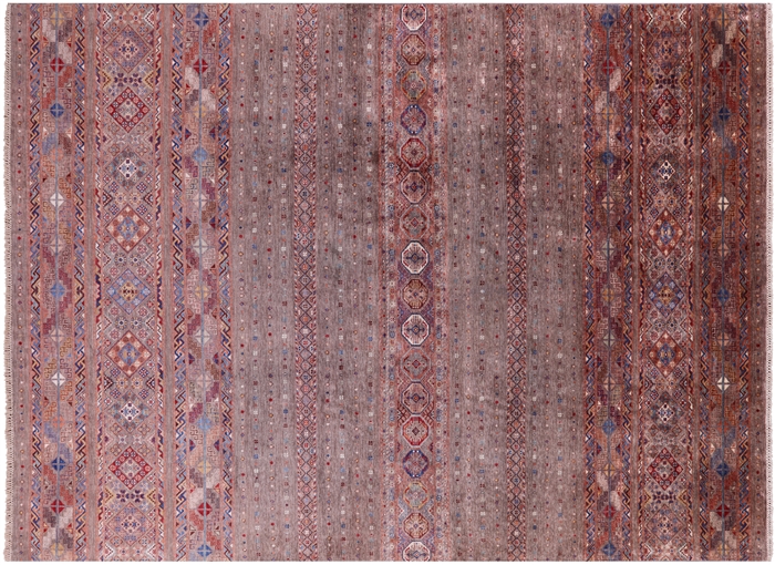 Handmade Khorjin Super Kazak Wool Rug