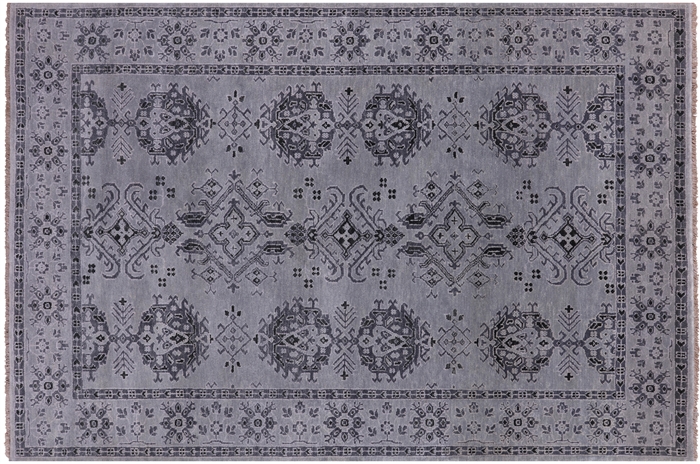 Handmade Turkish Oushak Wool Rug