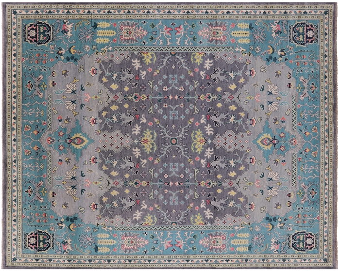 Handmade William Morris Wool Rug