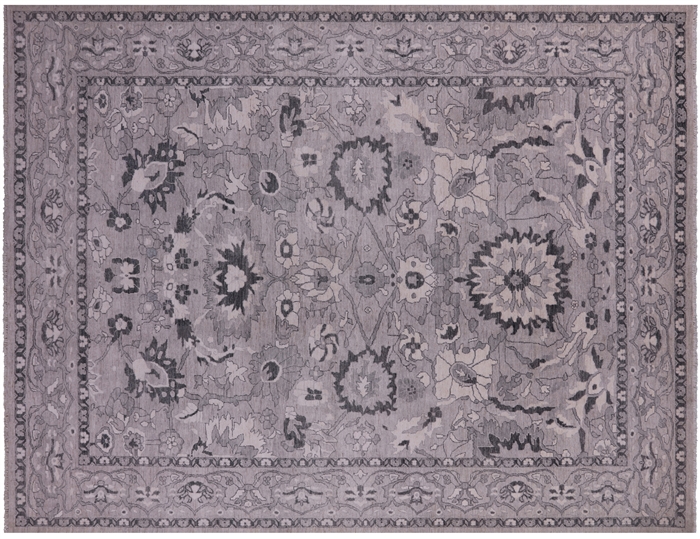 Handmade Turkish Oushak Wool Rug