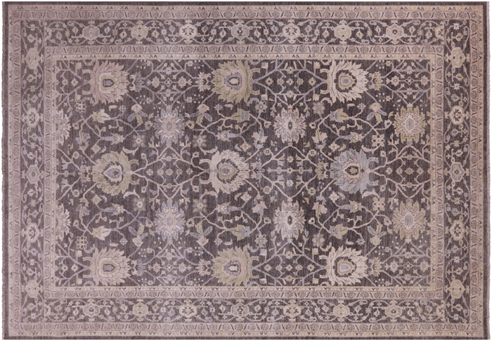 Turkish Oushak Handmade Wool Rug