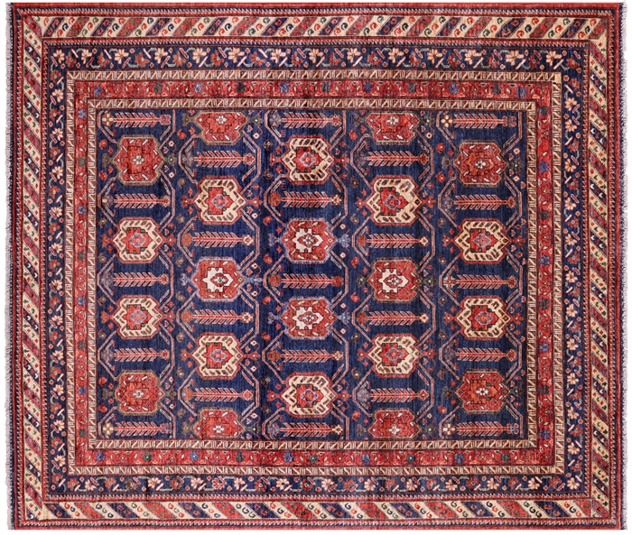 Persian Fine Serapi Handmade Wool Rug