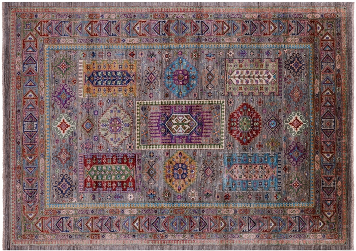 Fine Turkmen Ersari Hand Knotted Wool Rug