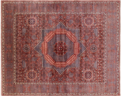 Geometric Mamluk Handmade Rug