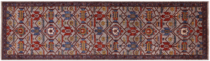 Runner Persian Fine Serapi Handmade Wool Rug