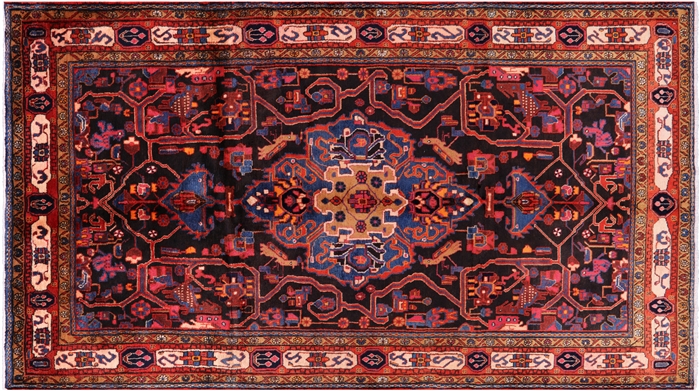 New Hand Knotted Persian Nahavand Area Rug