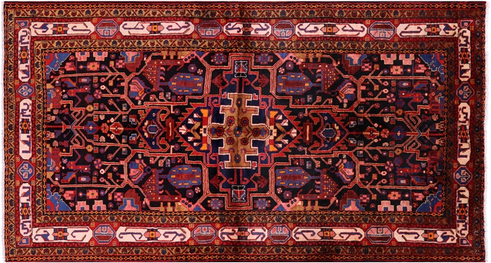 New Persian Nahavand Handmade Area Rug