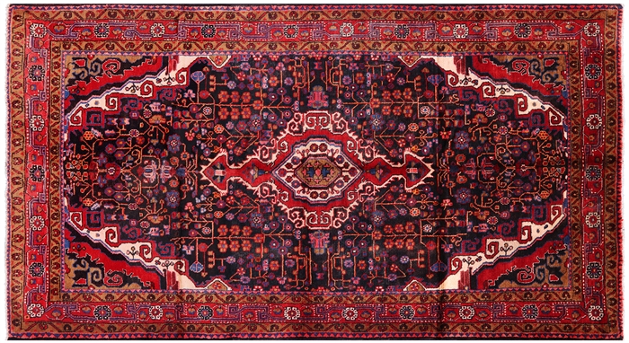 Hand Knotted Persian Nahavand Area Rug