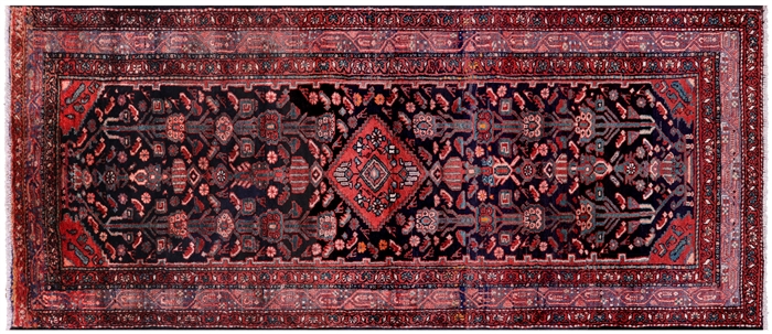 Runner New Hand Knotted Persian Hamadan Rug