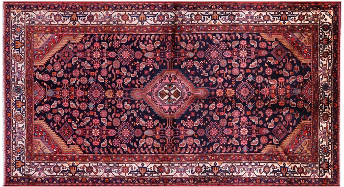 New Persian Hamadan Handmade Rug