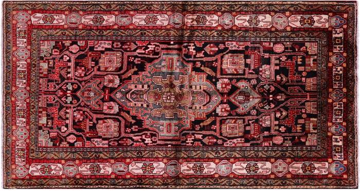 New Persian Nahavand Hand Knotted Area Rug