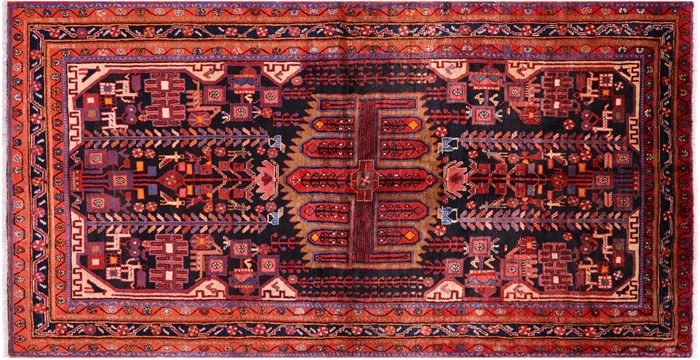 New Persian Nahavand Wool Area Rug