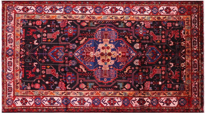 New Tribal Persian Nahavand Hand Knotted Rug