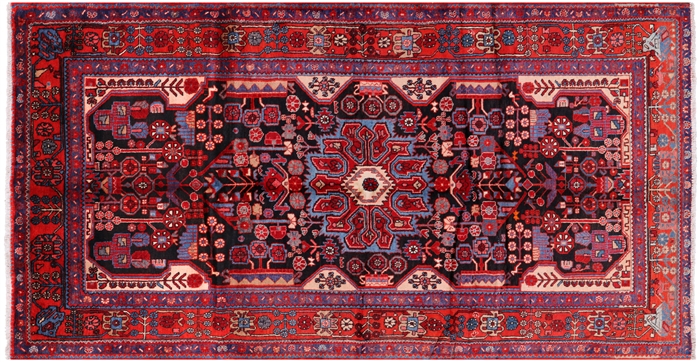 New Hand Knotted Persian Nahavand Area Rug