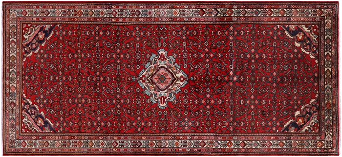 New Hand Knotted Persian Hamadan Area Rug