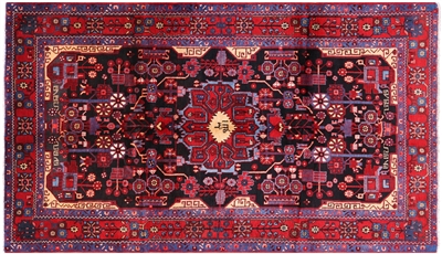 Tribal Persian Nahavand Rug