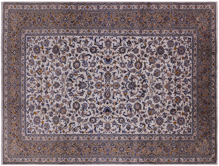 Persian Kashan Handmade Wool Rug