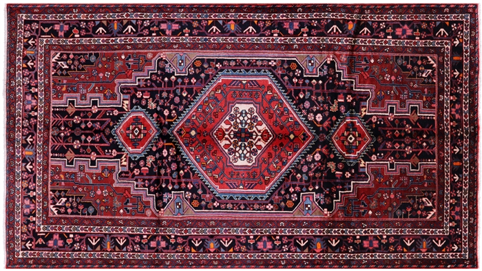 New Persian Nahavand Hand Knotted Rug