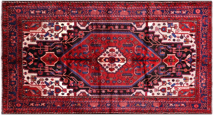 New Persian Nahavand Hand Knotted Area Rug