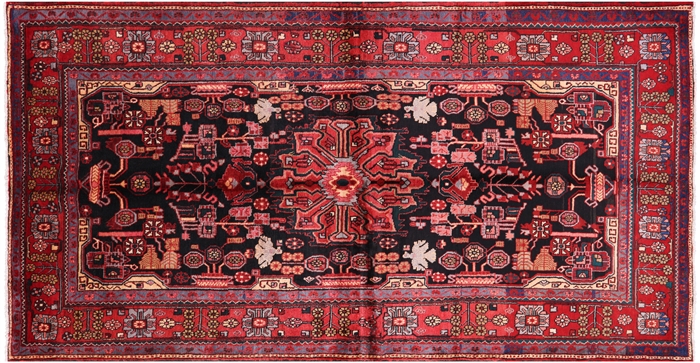 Handmade New Persian Nahavand Wool Rug