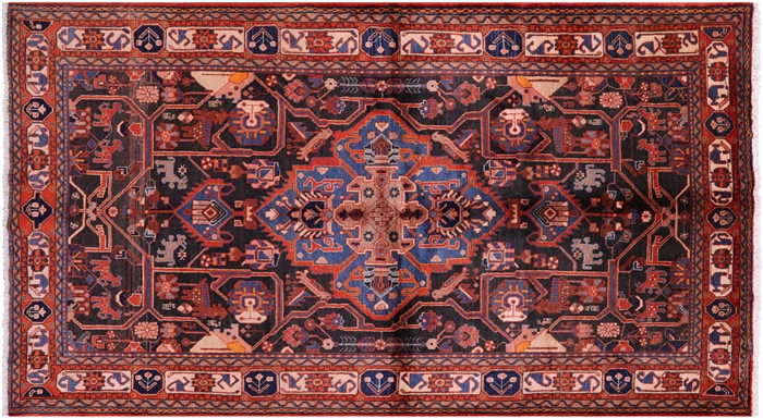 Handmade New Persian Nahavand Wool Rug