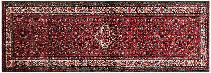 New Runner Persian Hamadan Full Pile Wool Rug