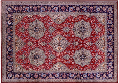 Handmade New Persian Tabriz Wool Rug