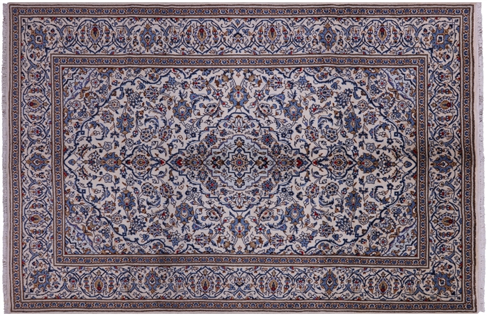 New Persian Kashan Handmade Full Pile Rug