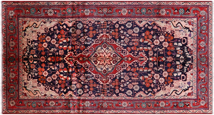 New Persian Nahavand Handmade Wool Rug